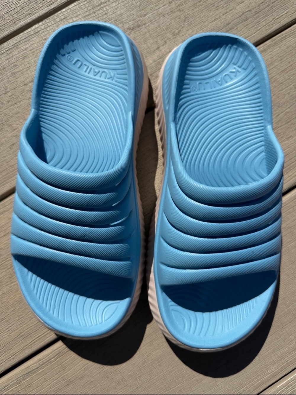 Kuailu Arch Support Women’s Recovery Sandals Size 8.5